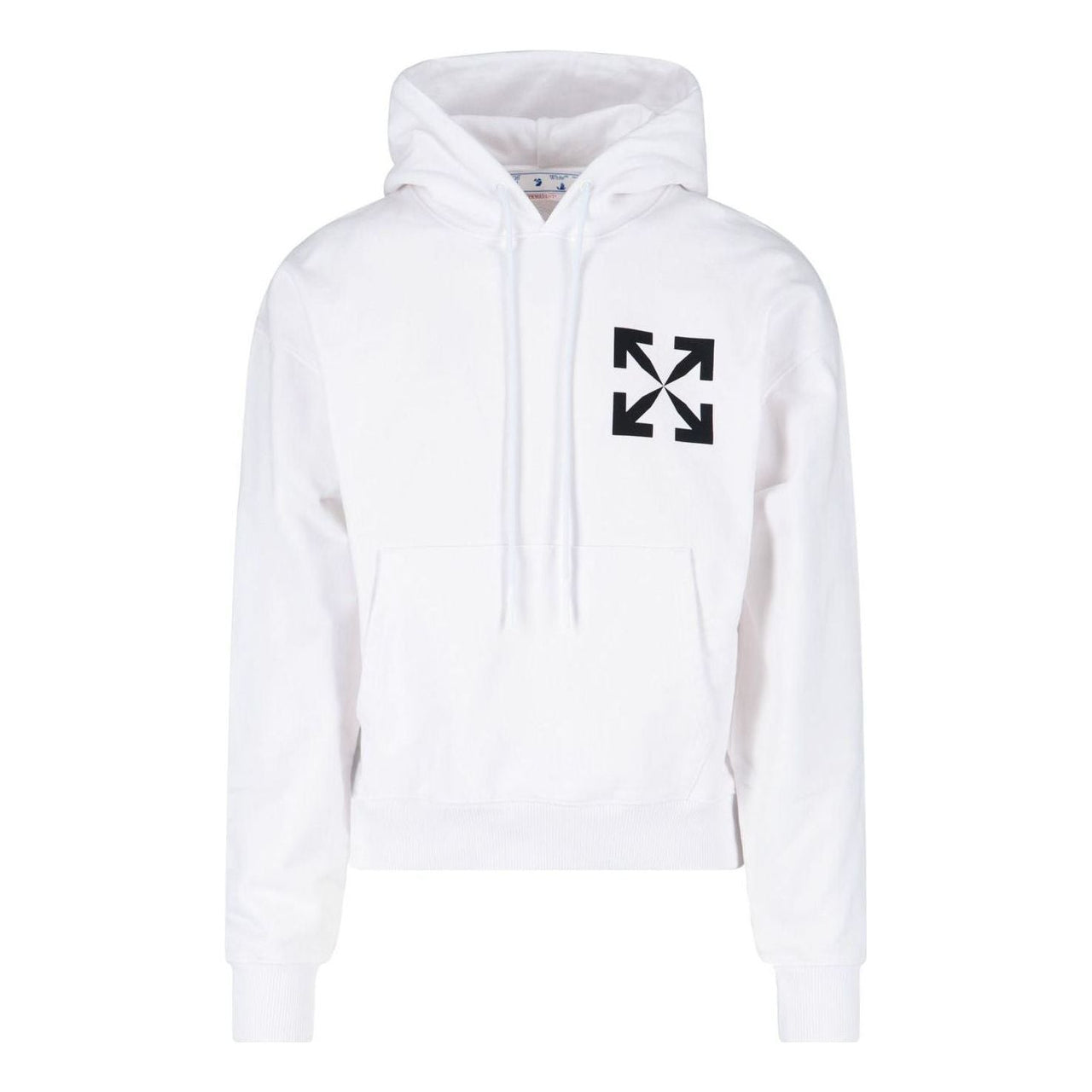 Men's Off-White Logo Pattern Printing White OMBB037C99FLE0080110