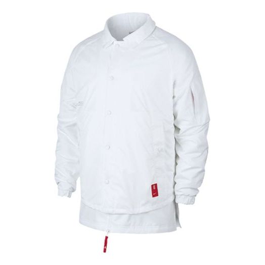 Men's Nike Casual Sports Jacket White BV9300-100