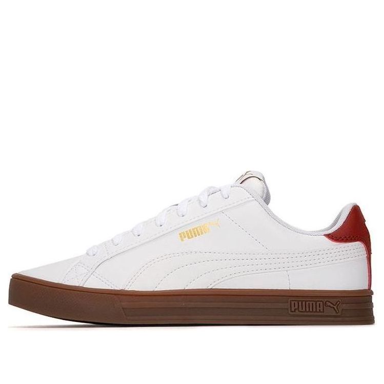 PUMA Smash Vulc V3 Lo 'White Chili Oil Gum' 380752-09