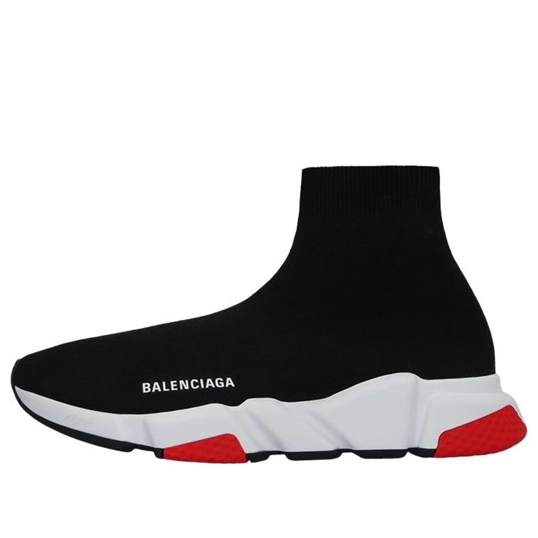 Balenciaga Speed Sneaker 'Black Red' 587286W17211019