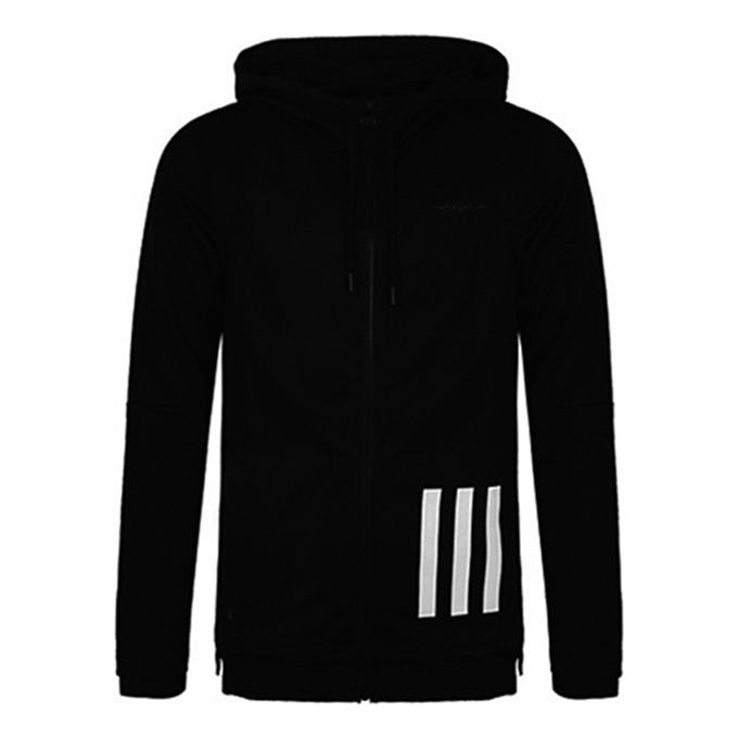 adidas neo MENS Sports Casual Jacket Black DM2164