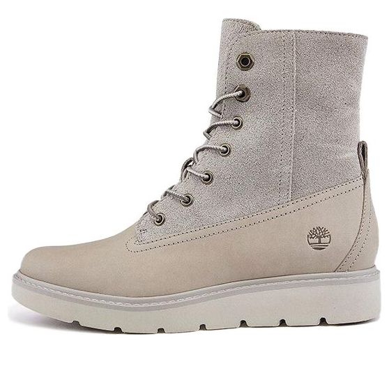 (WMNS) Timberland Auth Teddy Fleece Wide-Fit 'Winter White Nubuck' A1S7G