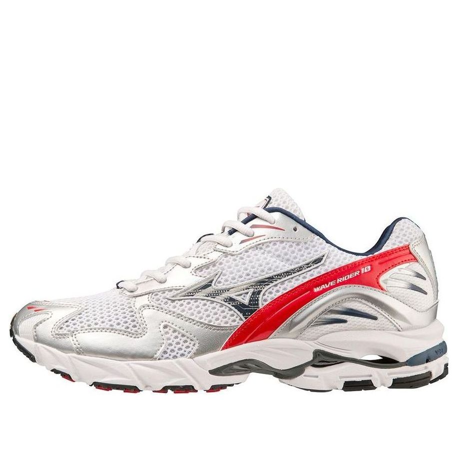 Mizuno Wave Rider 10 'White Silver Red' D1GA210408