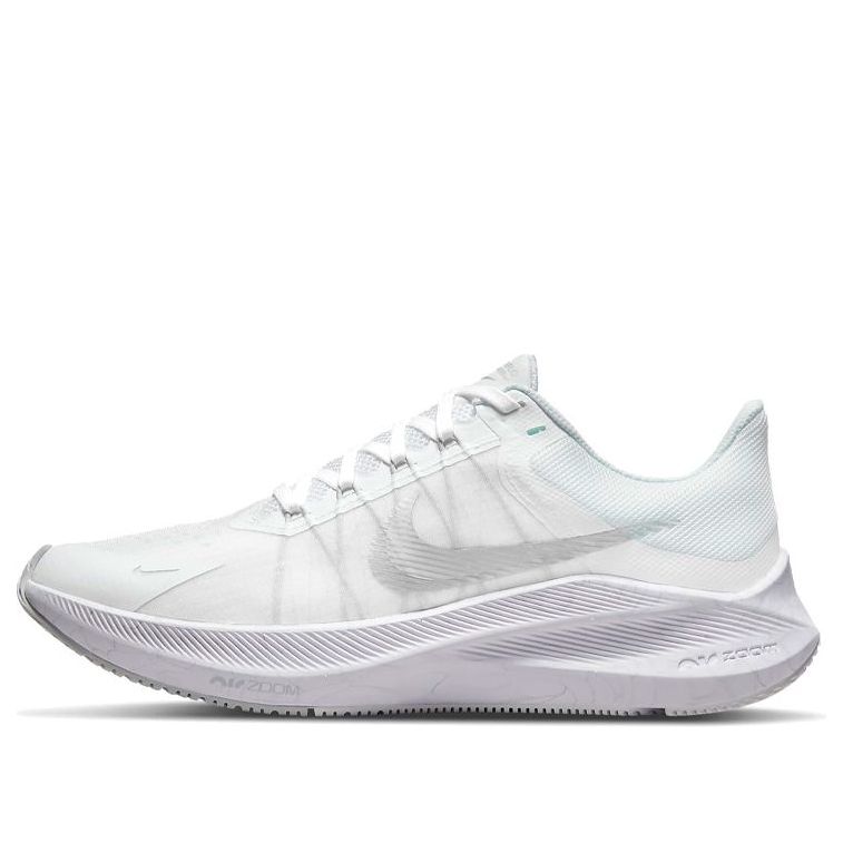 (WMNS) Nike Air Zoom Winflo 8 'White Metallic Silver' CW3421-104