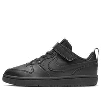 (PS) Nike Court Borough Low 2 'Triple Black' BQ5451-001