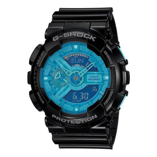 CASIO G-Shock Analog-Digital 'Black Blue' GA-110B-1A2PR