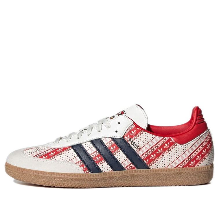 adidas Samba Vegan Christmas 'White Red Black' GZ4711