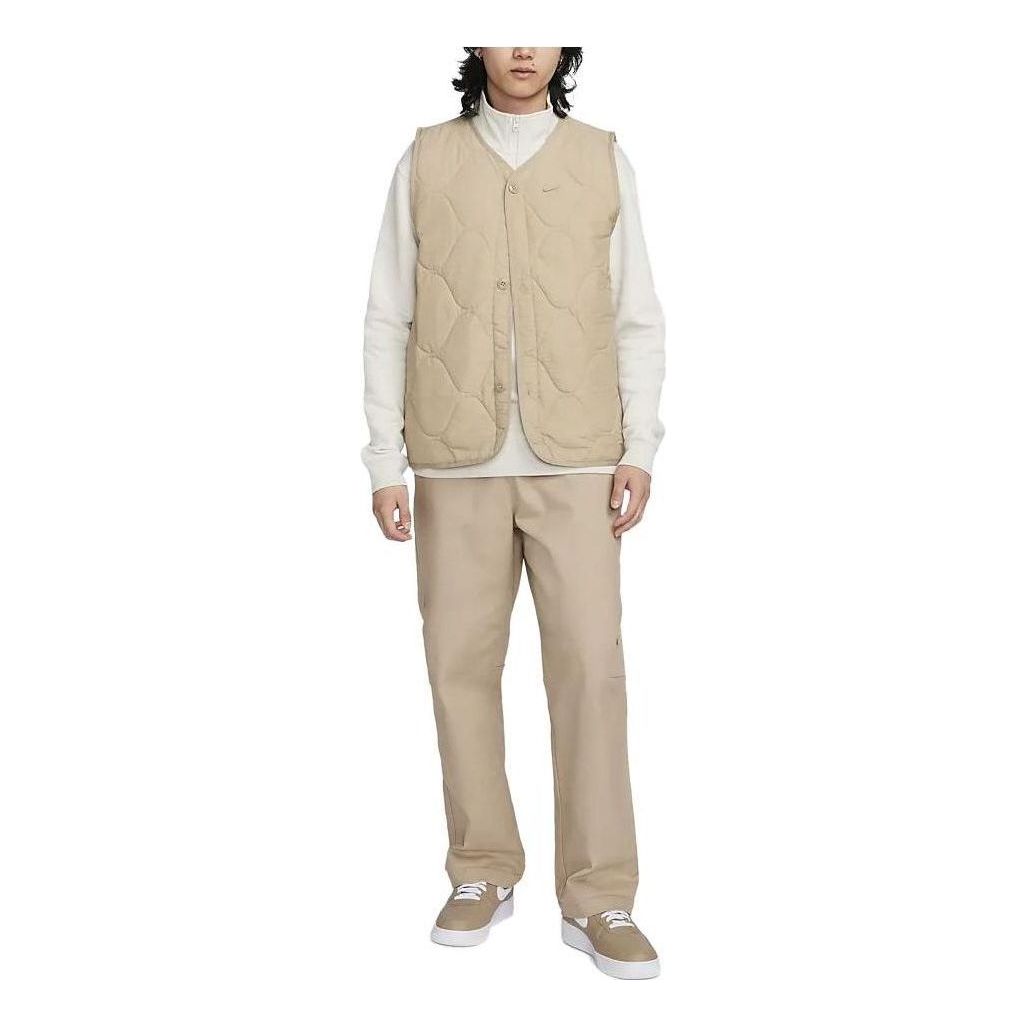 Nike Life Woven Insulated Military Vest 'Beige' DX0891-247