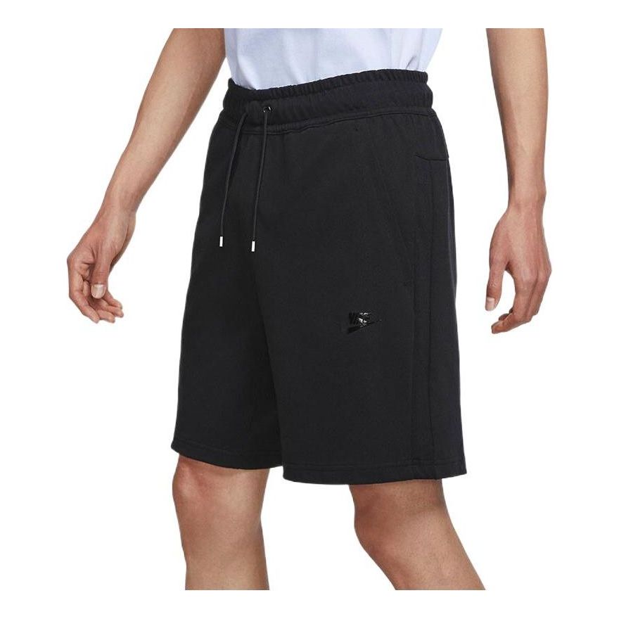 Nike Solid Color Lacing Straight Shorts Black DM6590-010