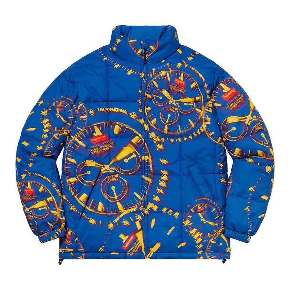 Supreme Reversible Puffy Jacket 'Blue Gold' SUP-FW20-148