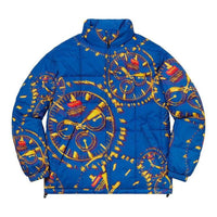 Supreme Reversible Puffy Jacket 'Blue Gold' SUP-FW20-148
