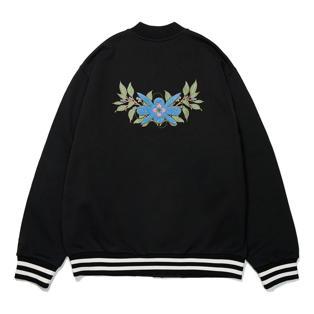 Li-Ning Rijindoujin Embroidered Baseball Jacket 'Black' AJDT005-3