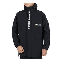 New Balance Hooded Windbreaker Men's Black AMJ03330-BK