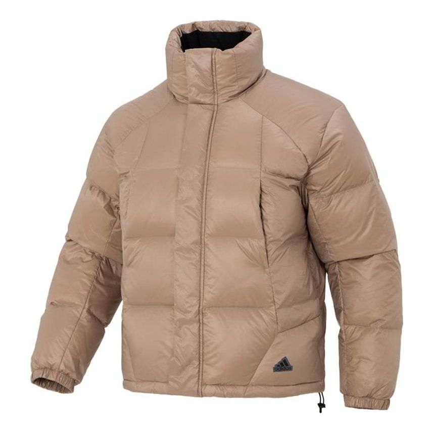 adidas Puff Down Jacket 'Brown' IL8931