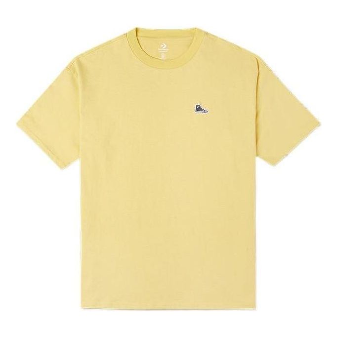 Converse Chuck Taylor Shoe Patch T-Shirt 'Yellow' 10020931-A15