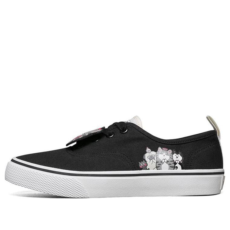 (WMNS) Skechers V lites Sneakers Black 66666269-BLK