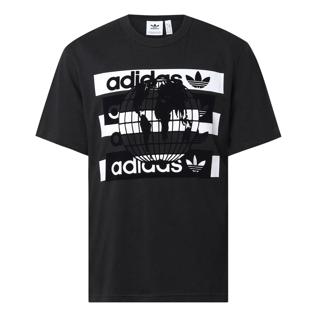 adidas originals Msg Ss Tee Logo Short Sleeve Black FM2253