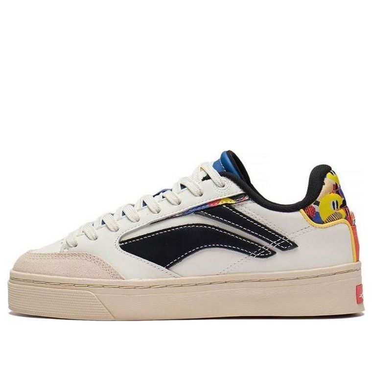 (WMNS) Li-Ning BadFive Wave 180 Low x Pablo Lentile 'White Black' AECS038-1