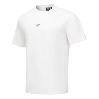 New Balance Logo Print Tee 'White' 5ED24491-WT