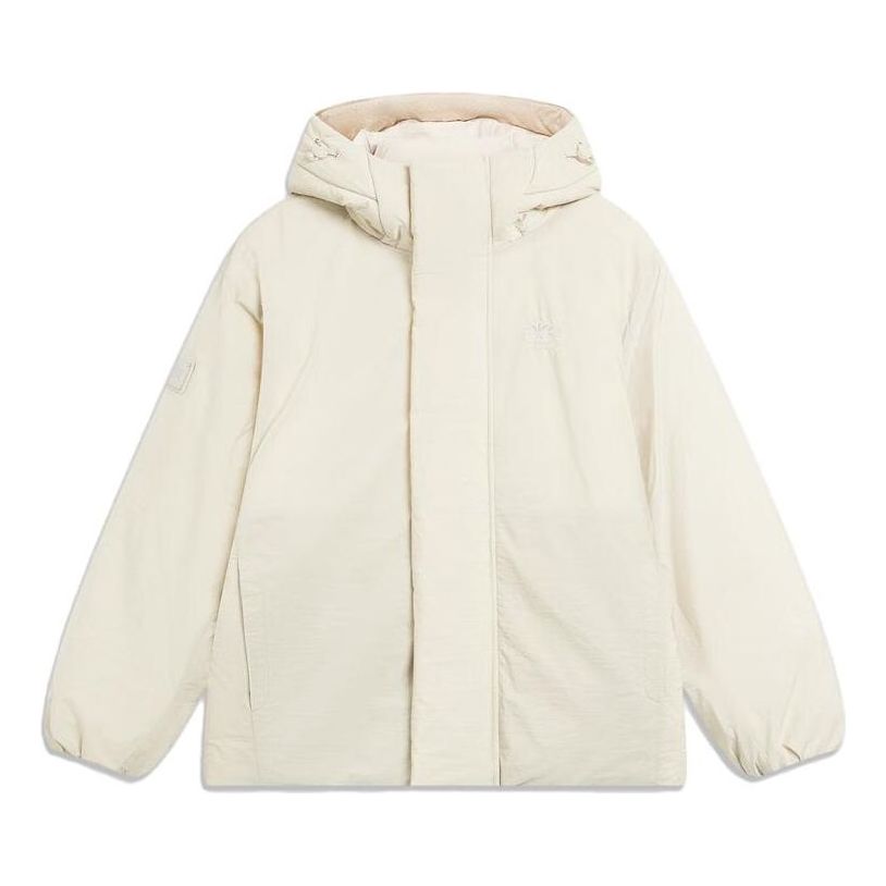 Li-Ning Cotton Padded Jacket 'White' AJMT097-1