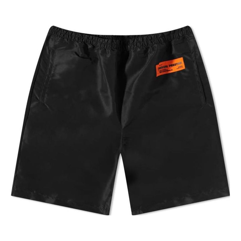 HERON PRESTON Ex-Ray Nylon Shorts 'Black' HMCB012S23FAB0011000