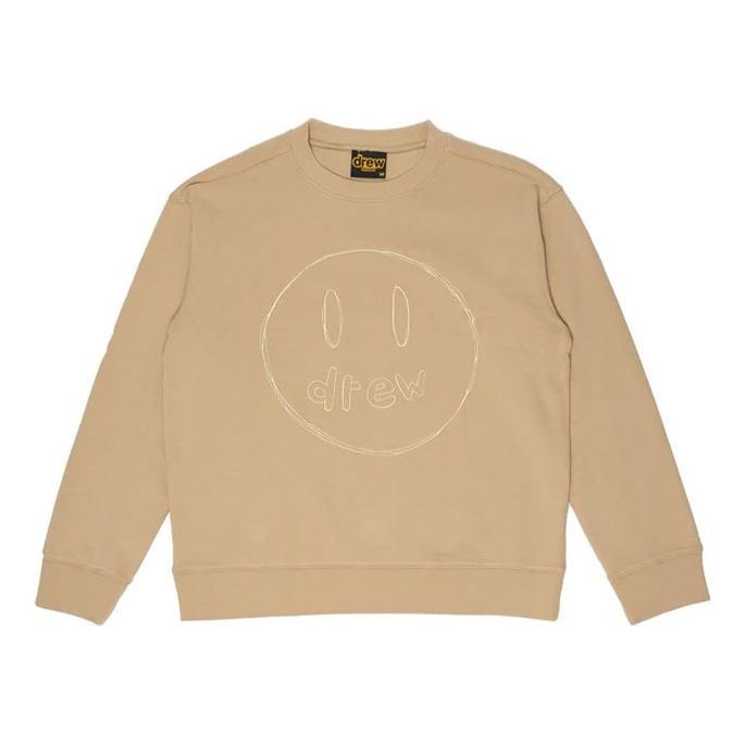 Drew House Sketch Mascot Crewneck Sweatshirt 'Khaki' DR-FW21-024