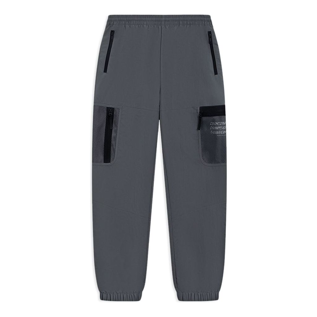 Li-Ning Counterflow Logo Pocket Joggers Pants 'Grey' AKXS855-3