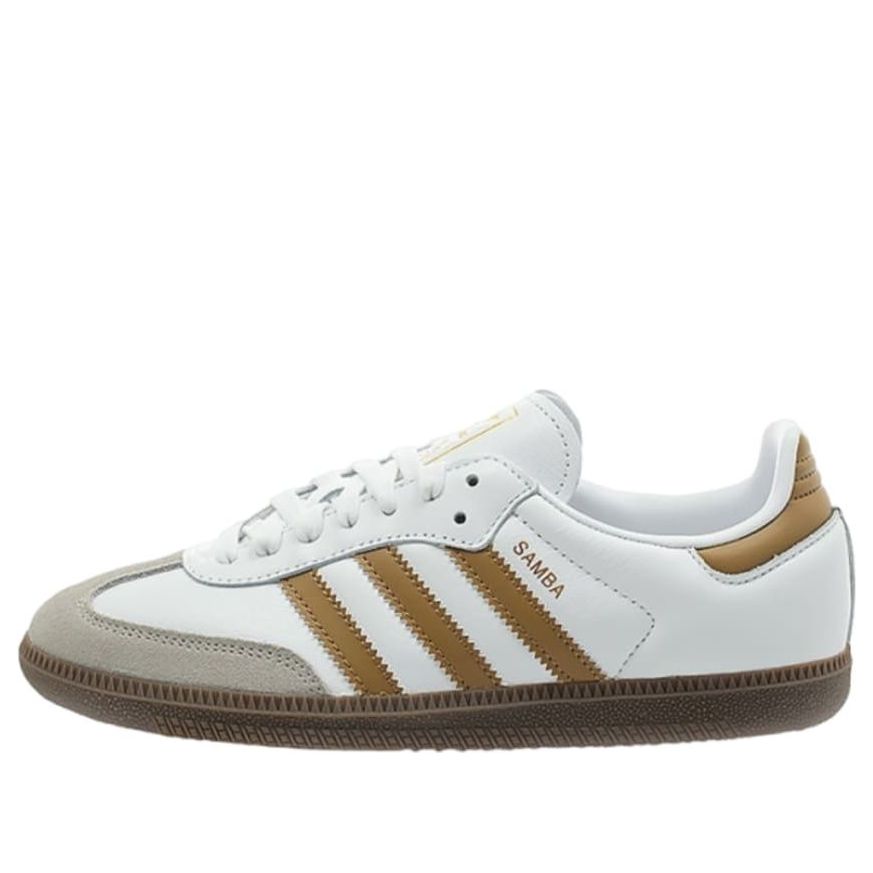 adidas Samba OG 'Cloud White Brown Desert' JH8796