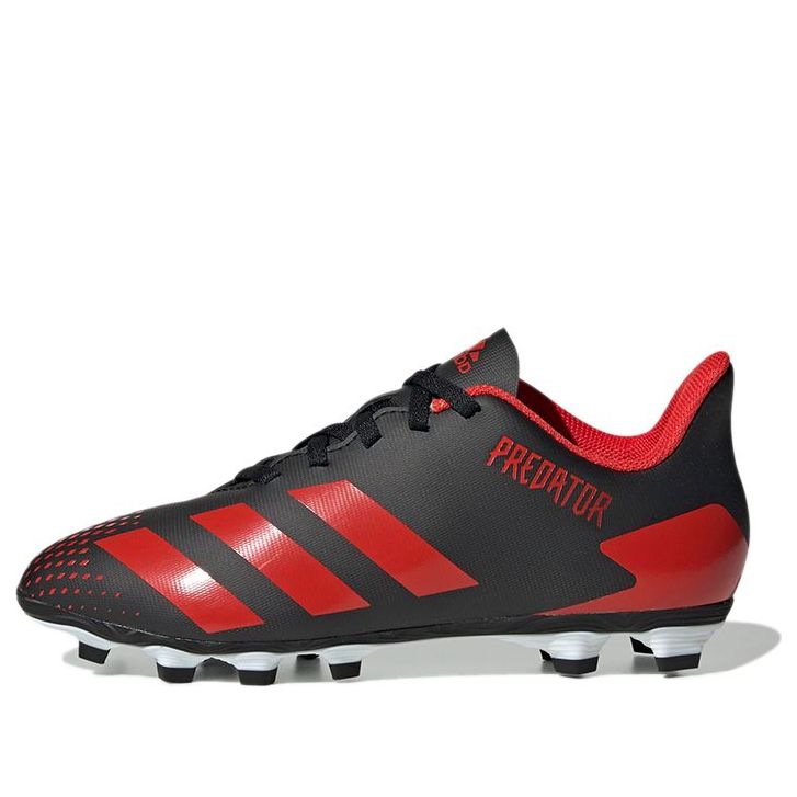 (GS) adidas Predator 20.4 FG 'Black Red' EF1931