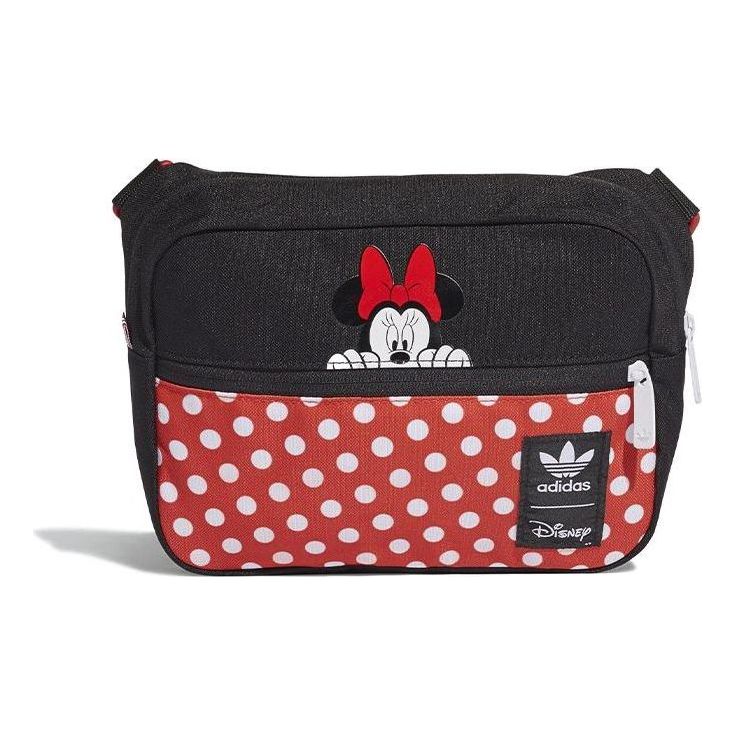 adidas originals X DISNEY Minnie Sling Backpack 'Black Red' GN3228