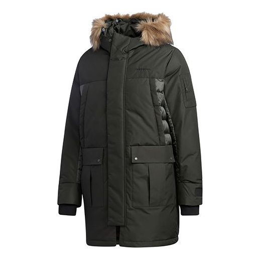 adidas neo Sports Down Jacket Brown GJ8827