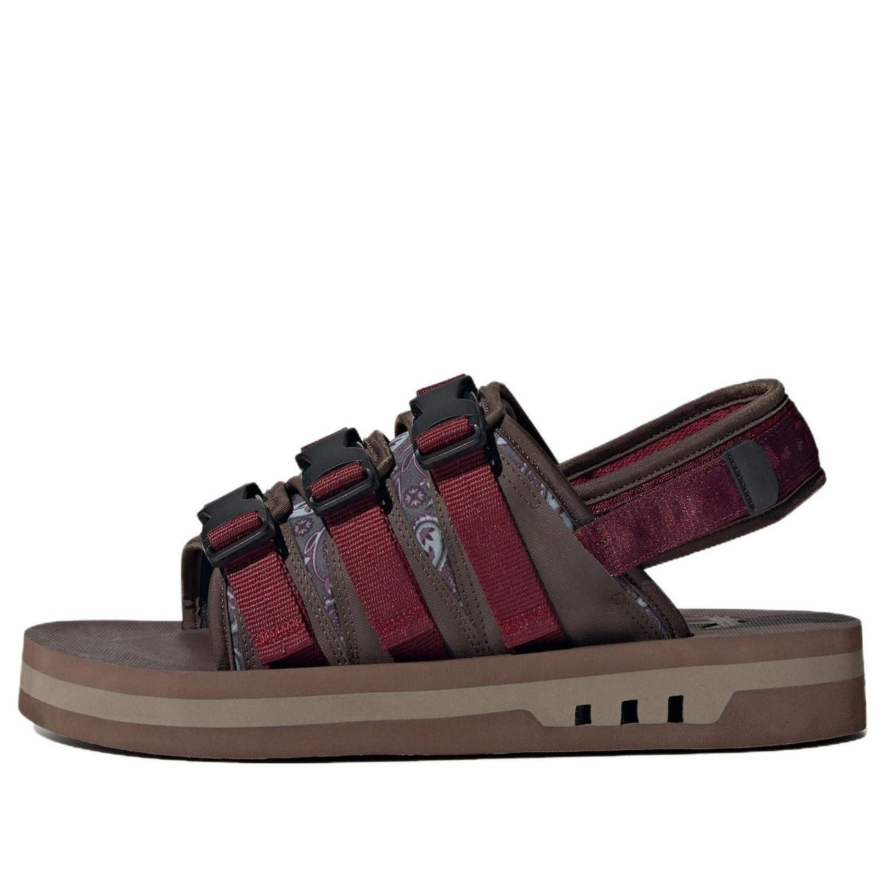 adidas Originals AdiSTRP Sandals 'Burgundy Brown' IG3495
