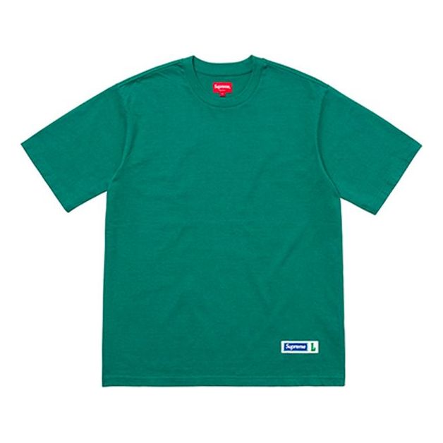 Supreme SS18 Athletic Label SS Top Teal Tee SUP-SS18-309