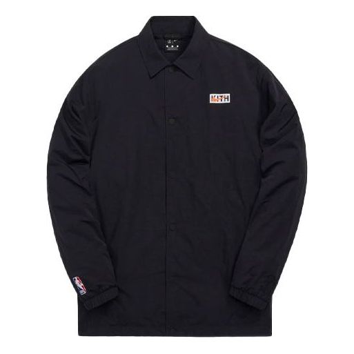 Nike x KITH New York Knicks Coaches Jacket Black CZ1801-010