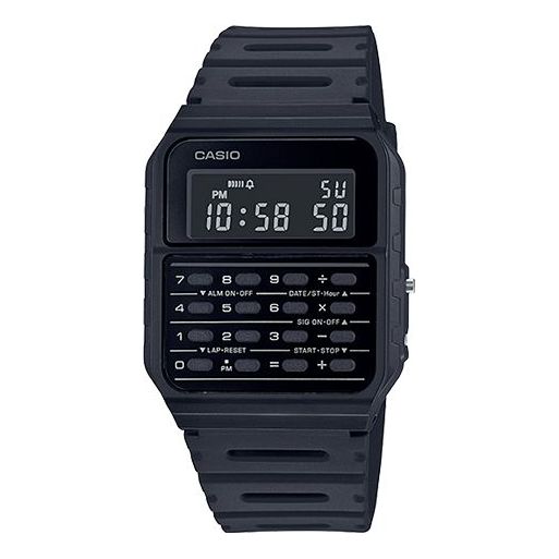 CASIO Men' s DATE BANK Multifunctional Waterproof Mens Black Digital CA-53WF-1B