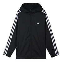 adidas Men's Sport Windbreaker Jacket Black GQ0622
