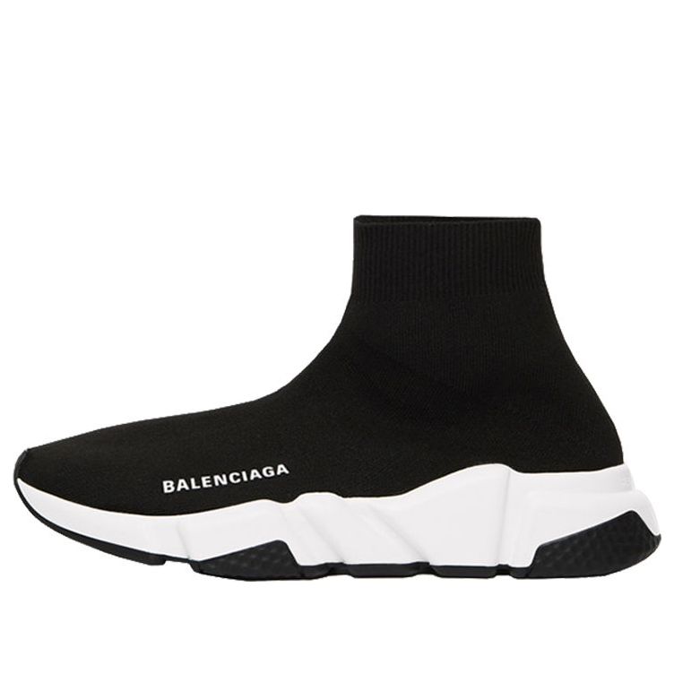 (WMNS) Balenciaga Speed Trainer 'Black White' 2019 587280W05G91000