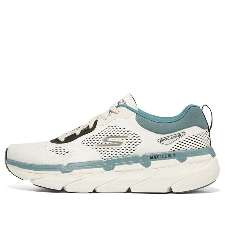 Skechers Go Run Max Cushion Premier 'White Black Green' 220068-WBK