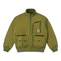 Converse Short Down Bomber Jacket 'Olive Green' 10025251-A02