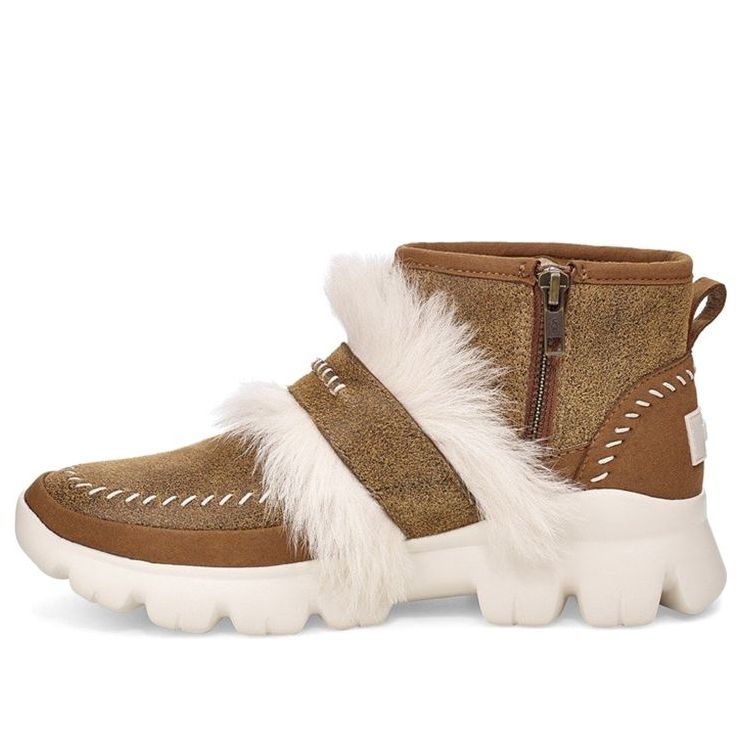 (WMNS) UGG Fluff Punk Ankle Boot 1107309-CHE