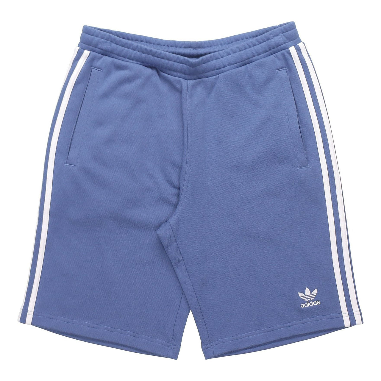 adidas originals 3-Stripes Logo Embroidered Sports Shorts Blue GN4474