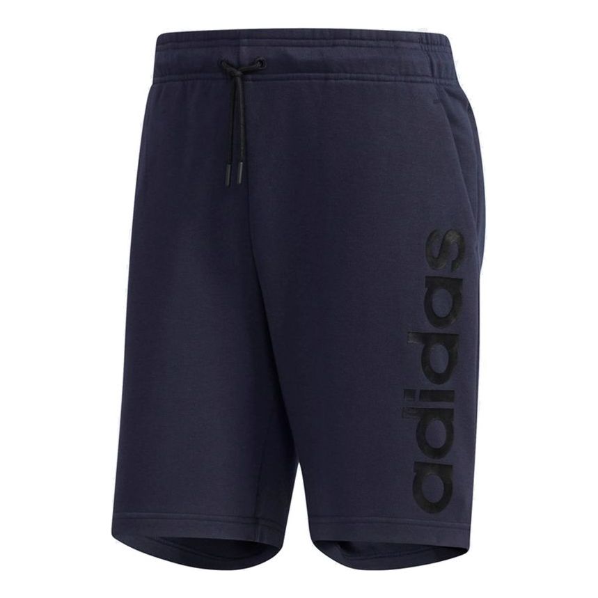 adidas M Ce Shorts Logo Printing Sports Running Knit Navy Blue DW8033