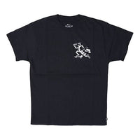 Nike SB Skateboard Funny Pattern Skateboard Short Sleeve Black CW5407-010
