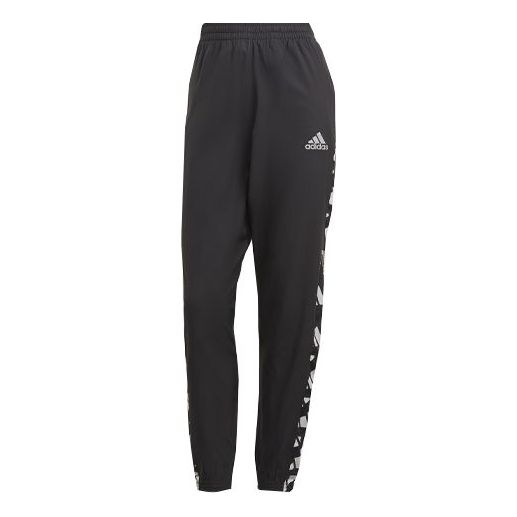 (WMNS) adidas Celeb Pant W Running Sports Knit Long Pants/Trousers Black GK6190