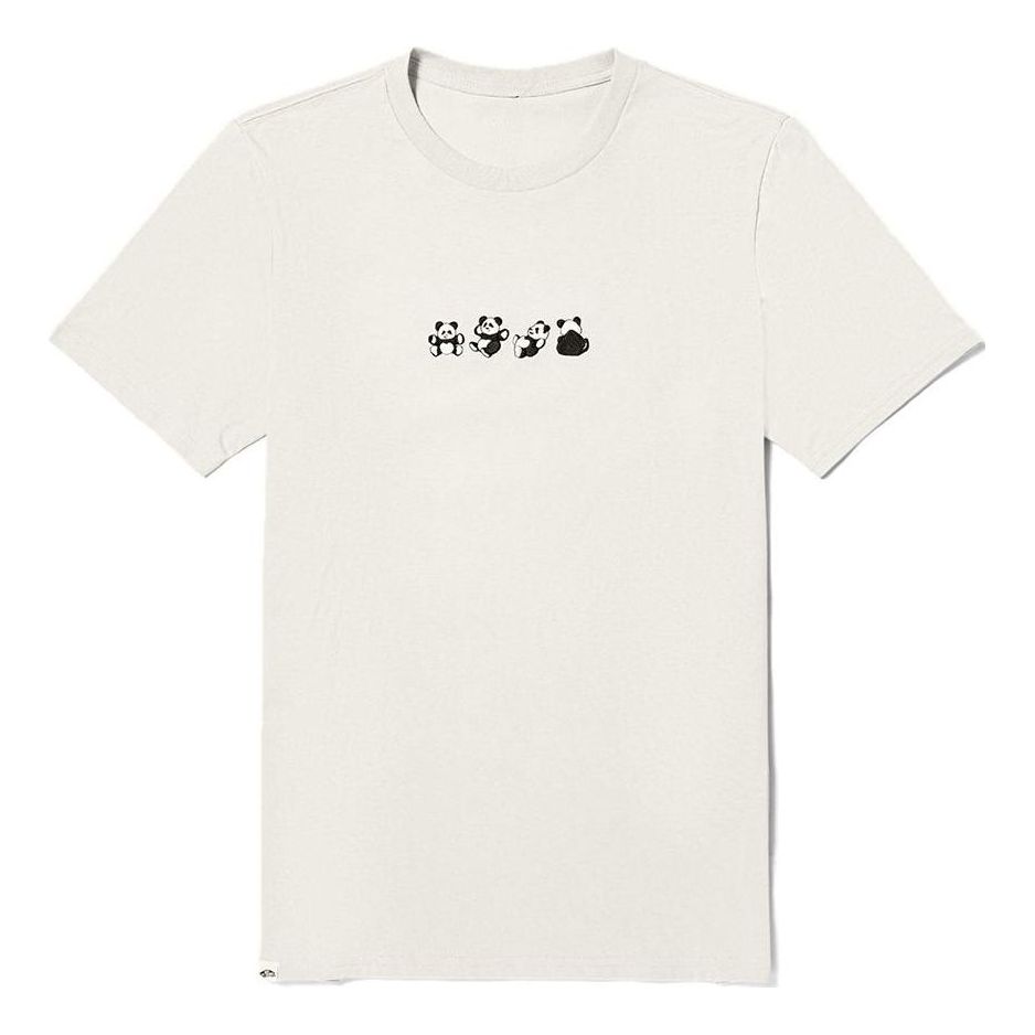 (WMNS) Vans Panda Logo T-shirt 'Beige' VN000FREFS8