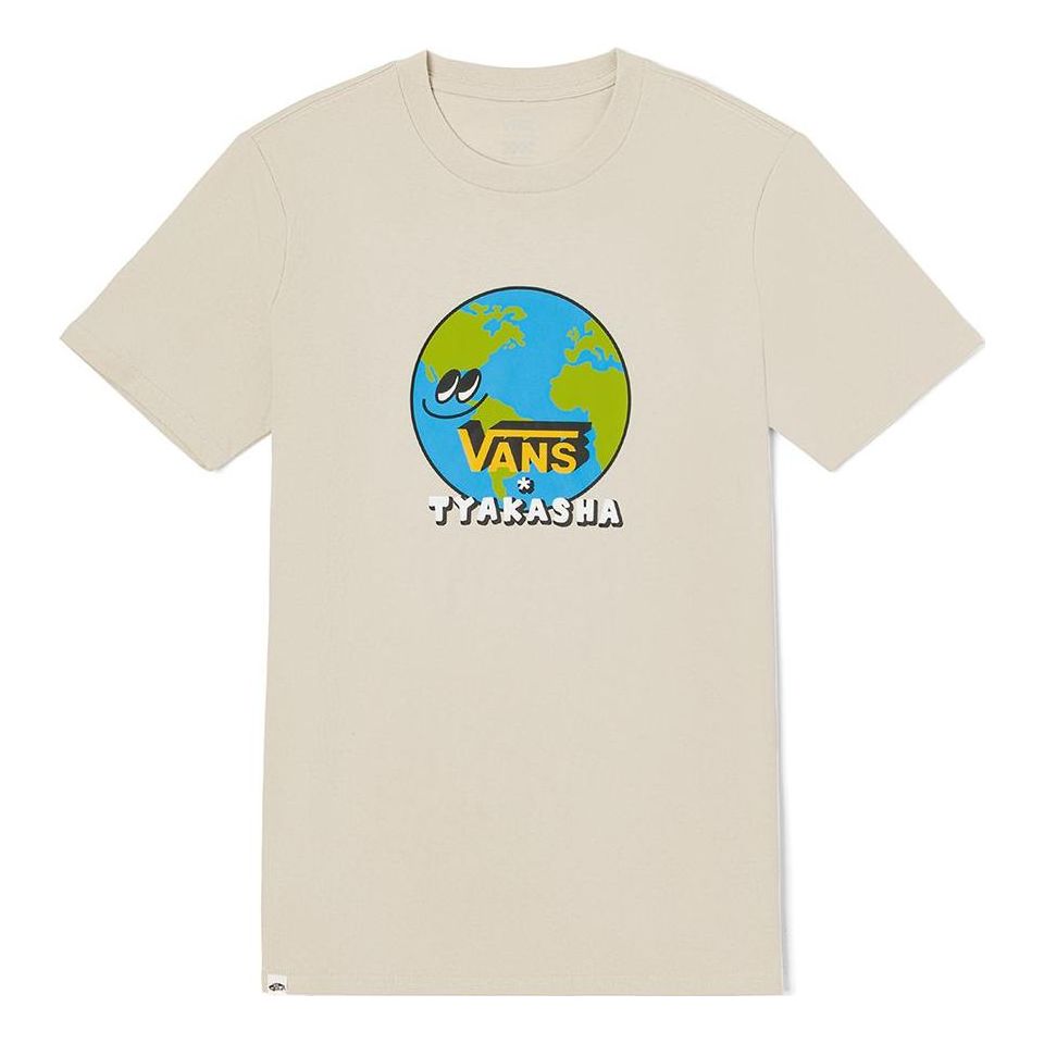 (WMNS) Vans x TYAKASNA Earth T-shirt 'Beige' VN0A7TQ32N1