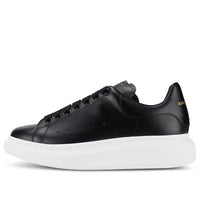 Alexander McQueen Oversized Sneaker 'Black White Sole' 553680WHGP51000