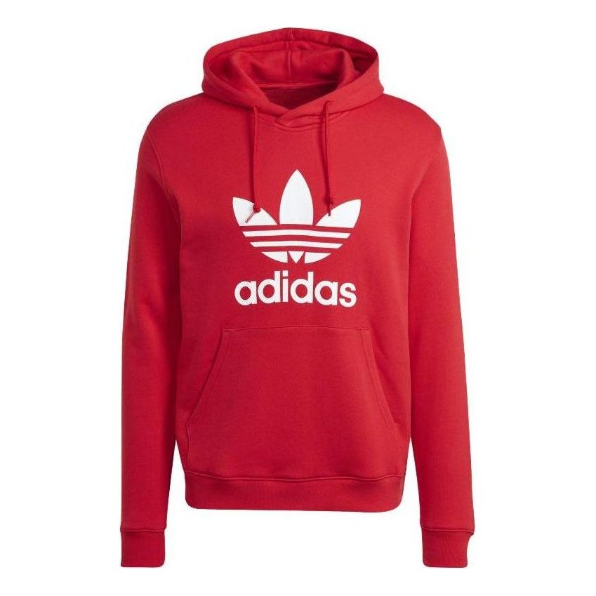 adidas originals Adicolor Classics Trefoil Hoodie 'Red' IM4497