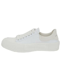 (WMNS) Alexander McQueen Deck Lace Up Plimsoll 'White' 654593W4PQ19000