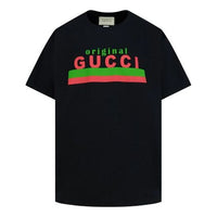 Gucci Original Print Oversize T-Shirt 'Black' 616036-XJCOQ-1082